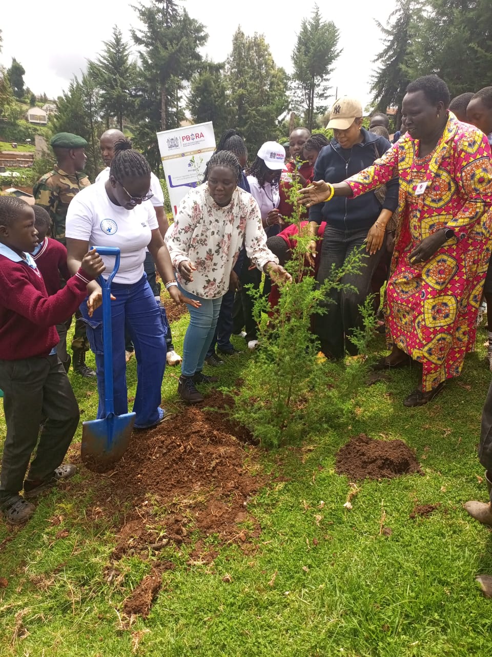 ACWDP community tree-planting activity